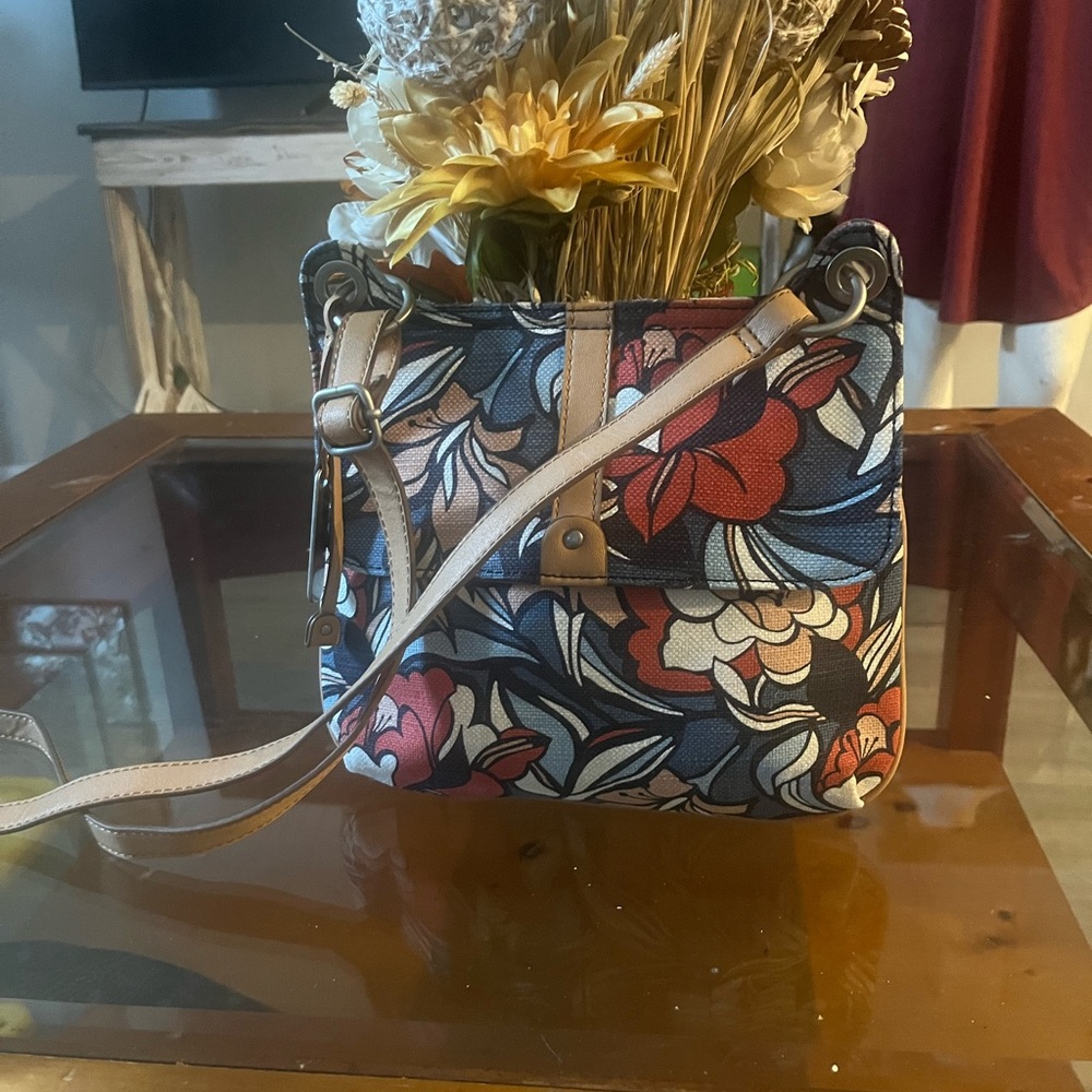 Floral Patterned Women's Bag